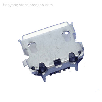 MICRO USB AB EJECTOR TYPE RECEPTACLE 4SHELL DIP
